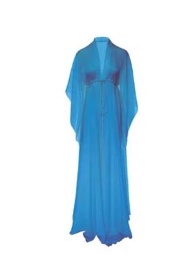 Elegant Blue Coverup / Kaftan
